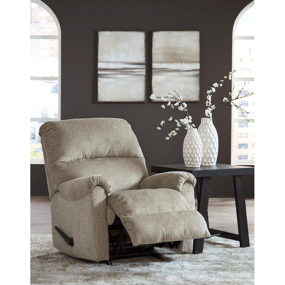 ashy beige recliner z  