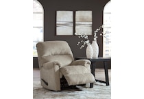 ashy beige recliner z  