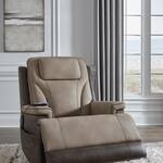 ashy beige recliner z  