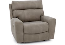 ashy beige recliner   