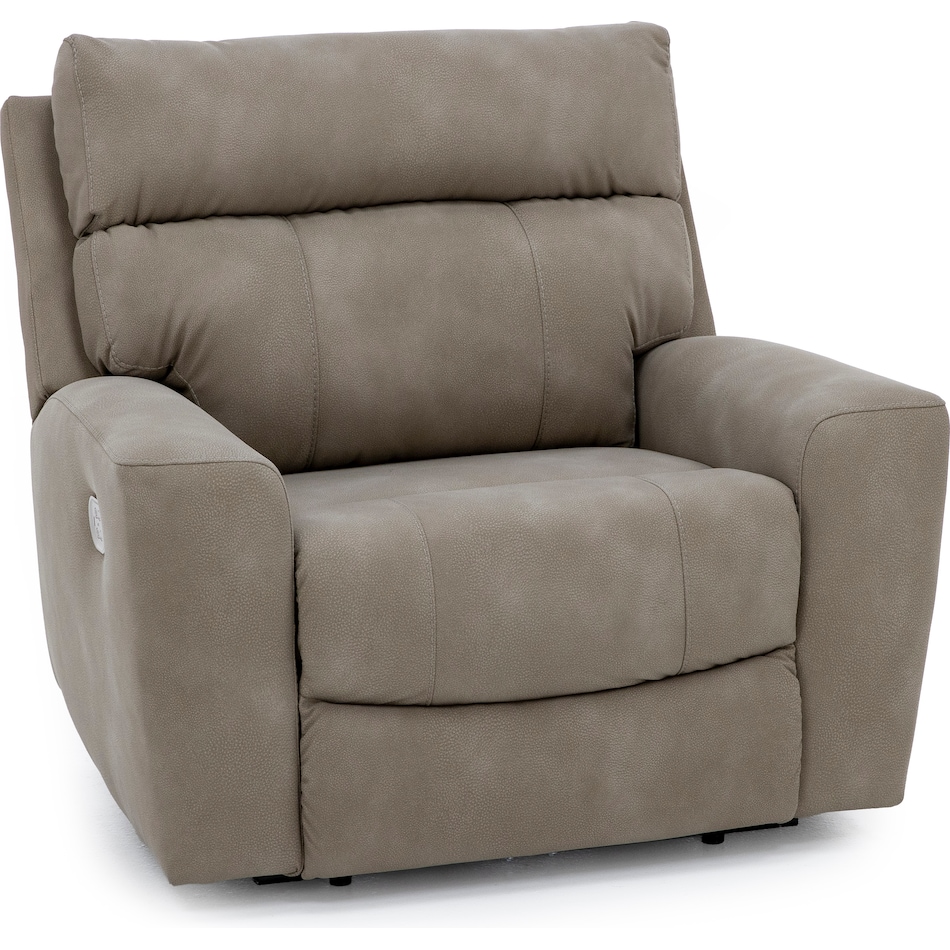 ashy beige recliner   