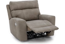 ashy beige recliner   