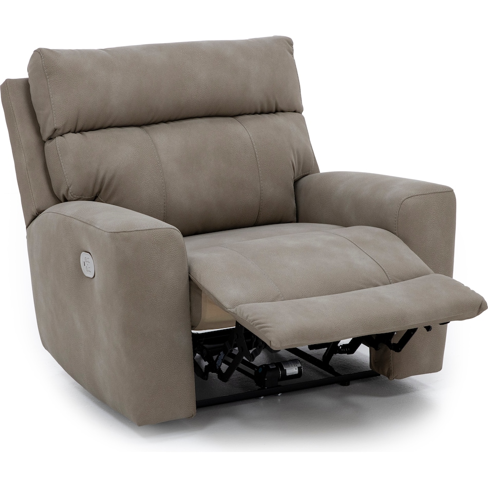 ashy beige recliner   