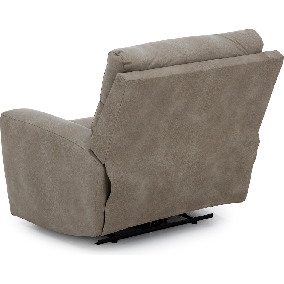 ashy beige recliner   