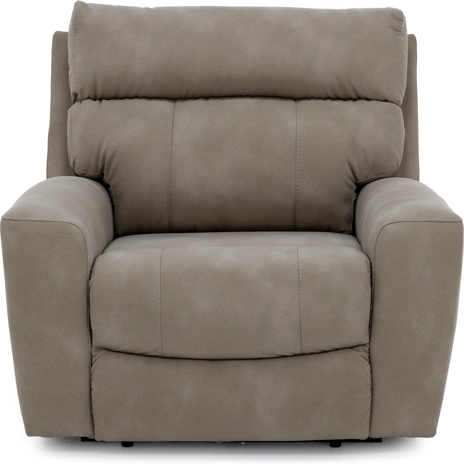 ashy beige recliner   