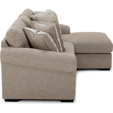 Mae 2-Pc. Chaise Sofa With Next-Gen Nuvella Performance Fabric