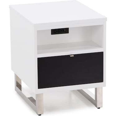 Contra Chairside Table