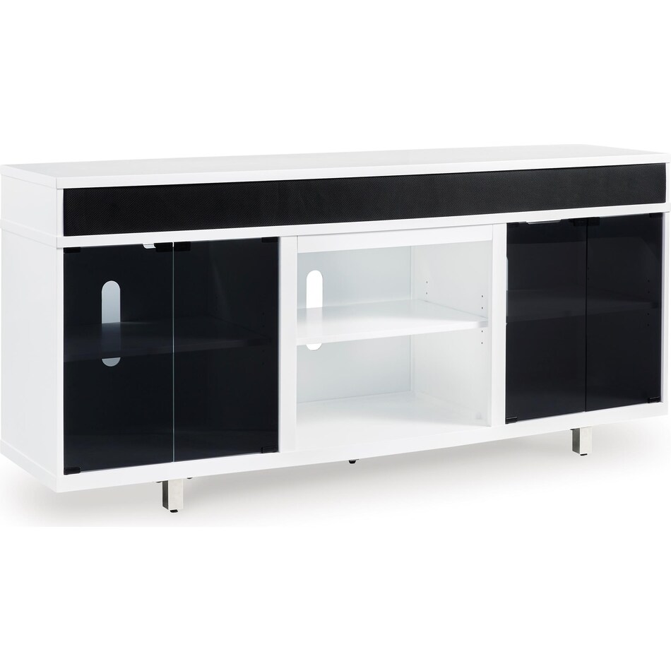 ashy black & white console cnt  