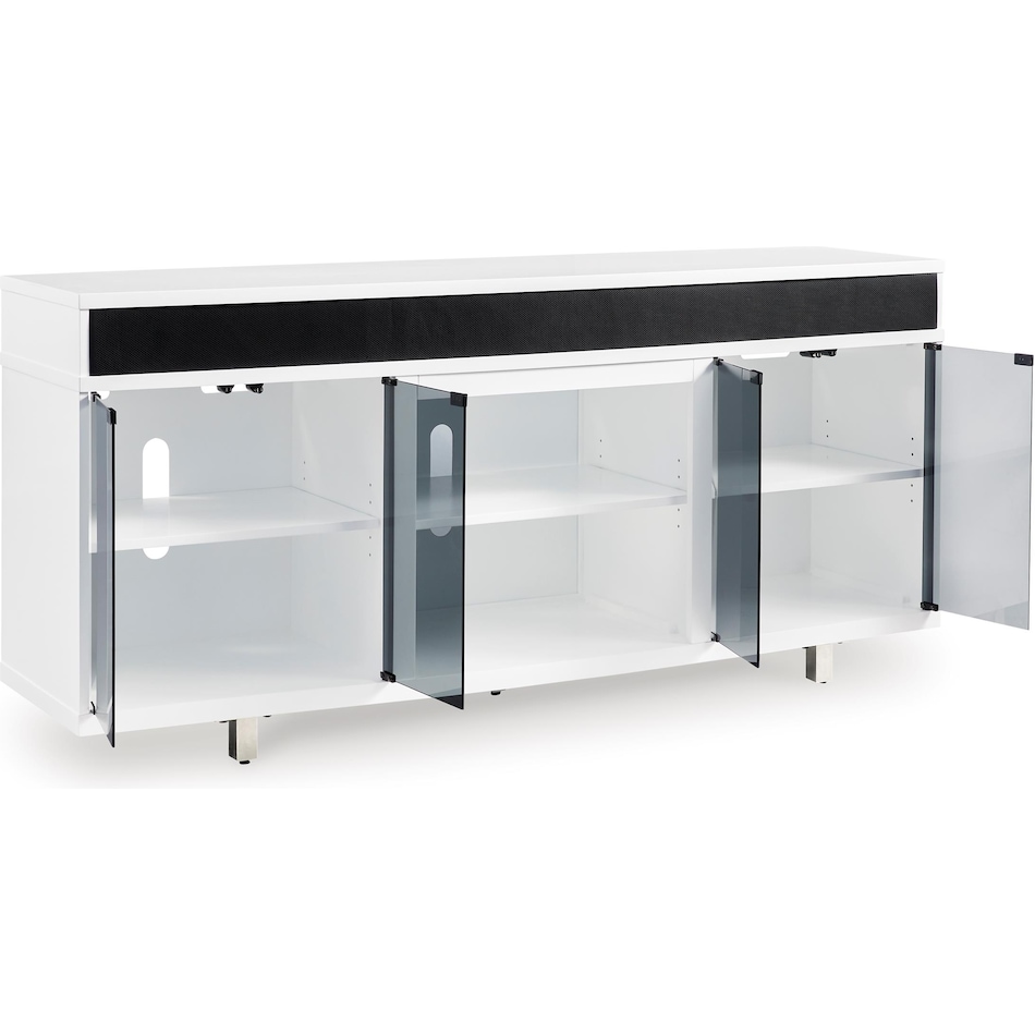 ashy black & white console cnt  
