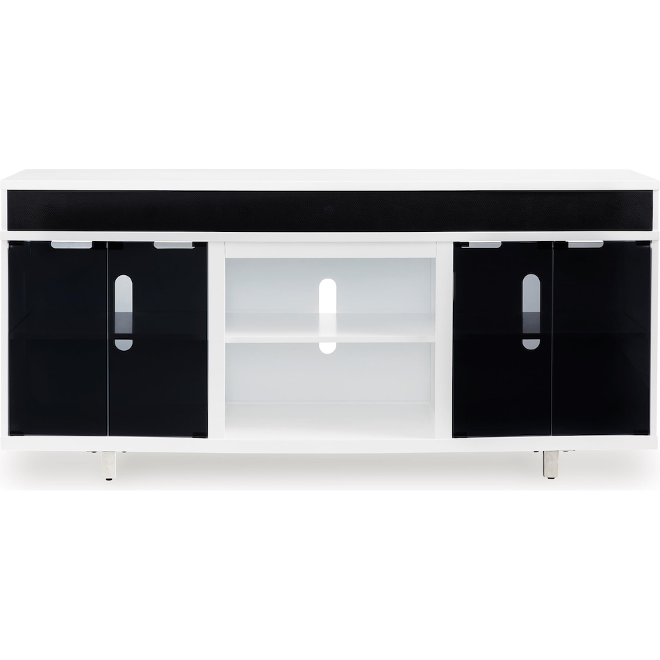 ashy black & white console cnt  