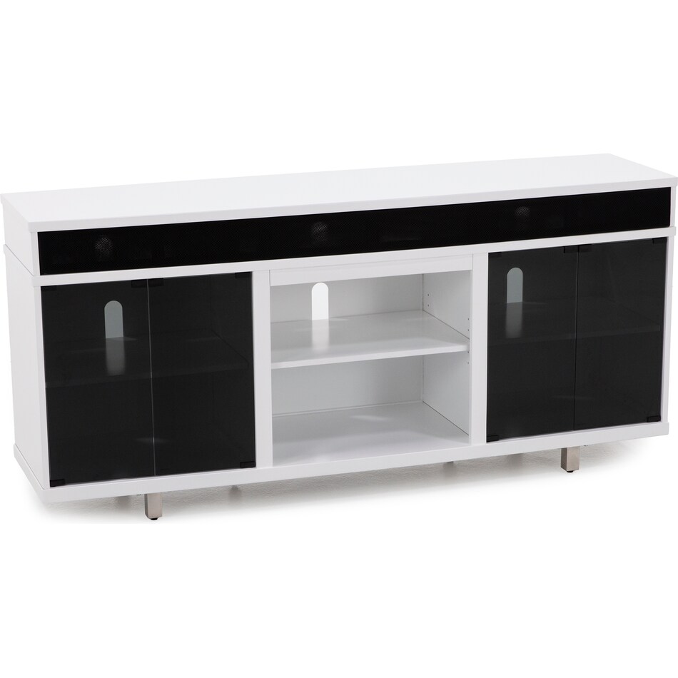 ashy black & white console cnt  