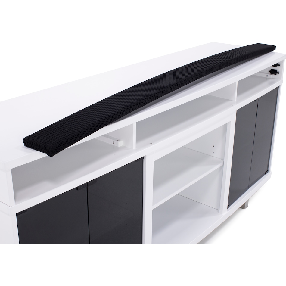 ashy black & white console cnt  