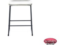 ashy black bar stool  image   