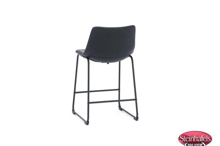 ashy black bar stool  image   