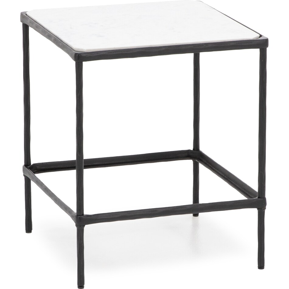 ashy black chairside table ryc  