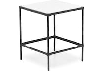 ashy black chairside table ryc  