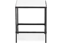 ashy black chairside table ryc  