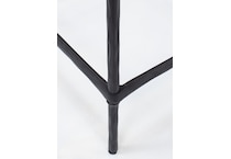 ashy black chairside table ryc  