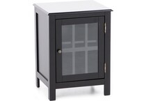 ashy black chests cabinets   