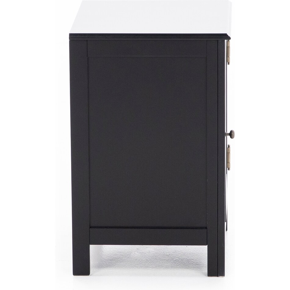 ashy black chests cabinets   