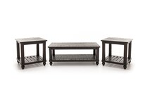 ashy black cocktail table   