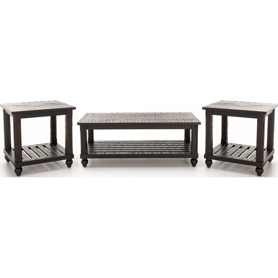 ashy black cocktail table   