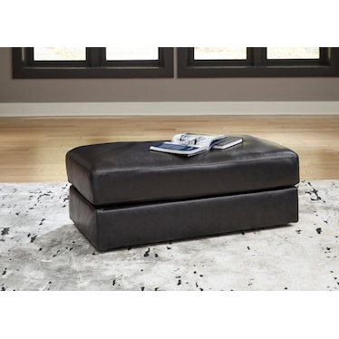 Starling Leather Oversized Ottoman