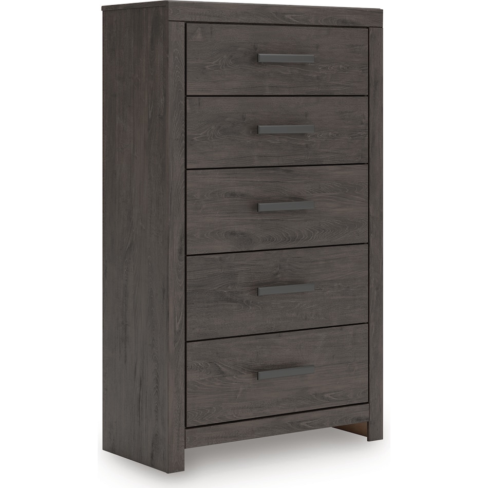 ashy black drawer   