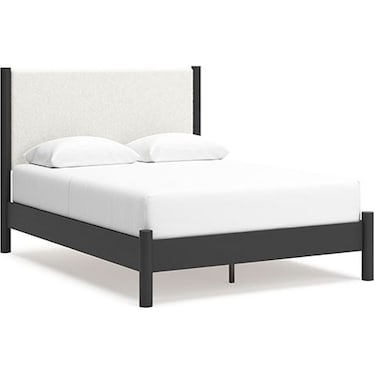 Hudson Upholstered Panel Bed