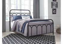 ashy black full bed package   