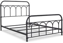 ashy black full bed package   