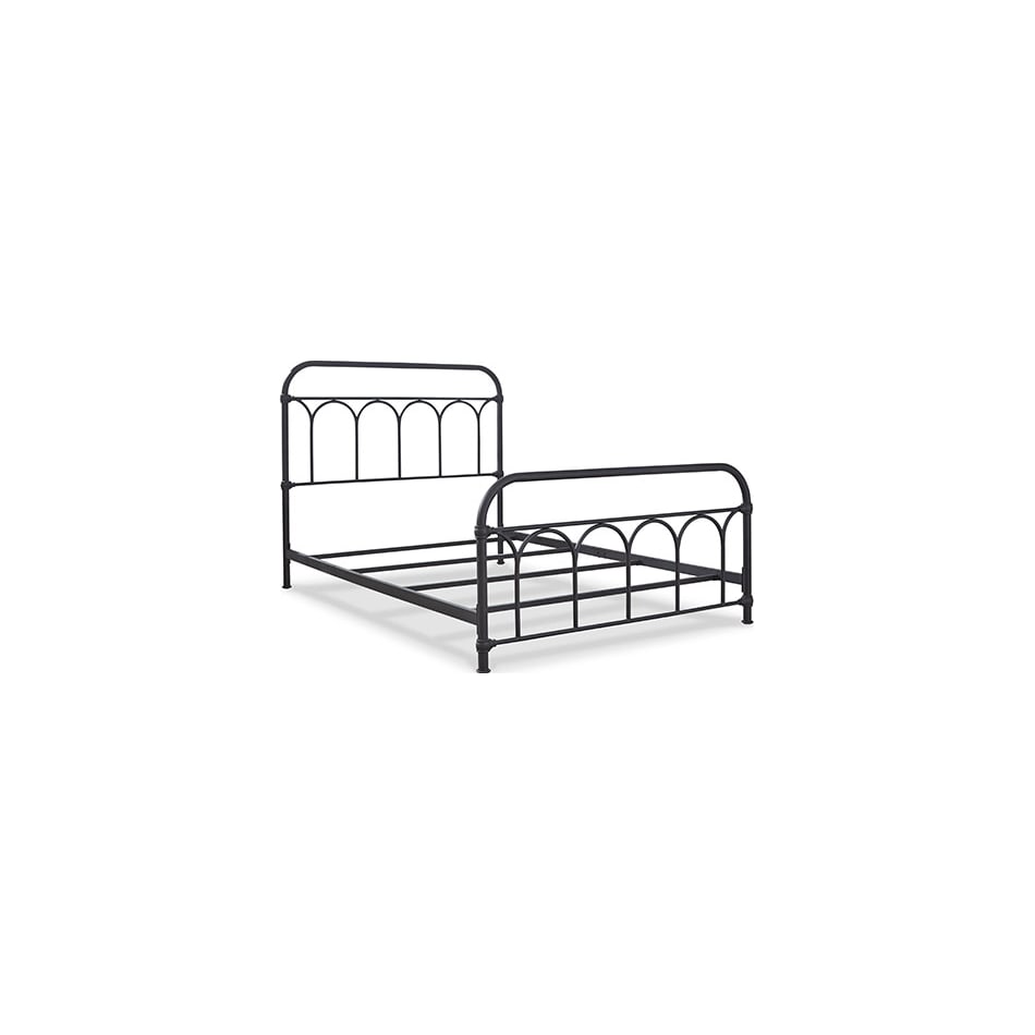 ashy black full bed package   
