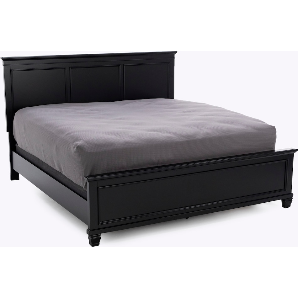 ashy black king bed package kpk  