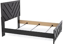 ashy black king bed package pkp  