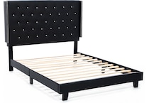 ashy black queen bed package   