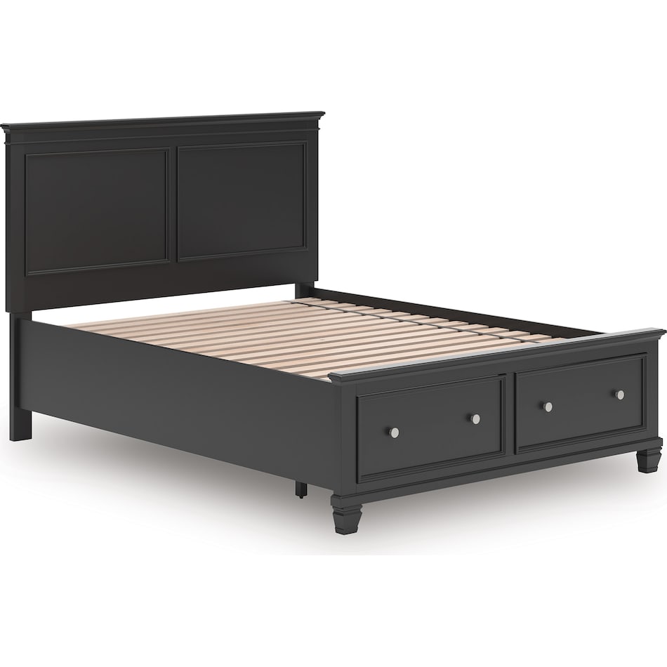 ashy black queen bed package sqp  