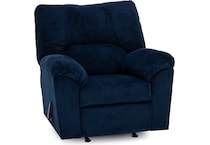 ashy black recliner   