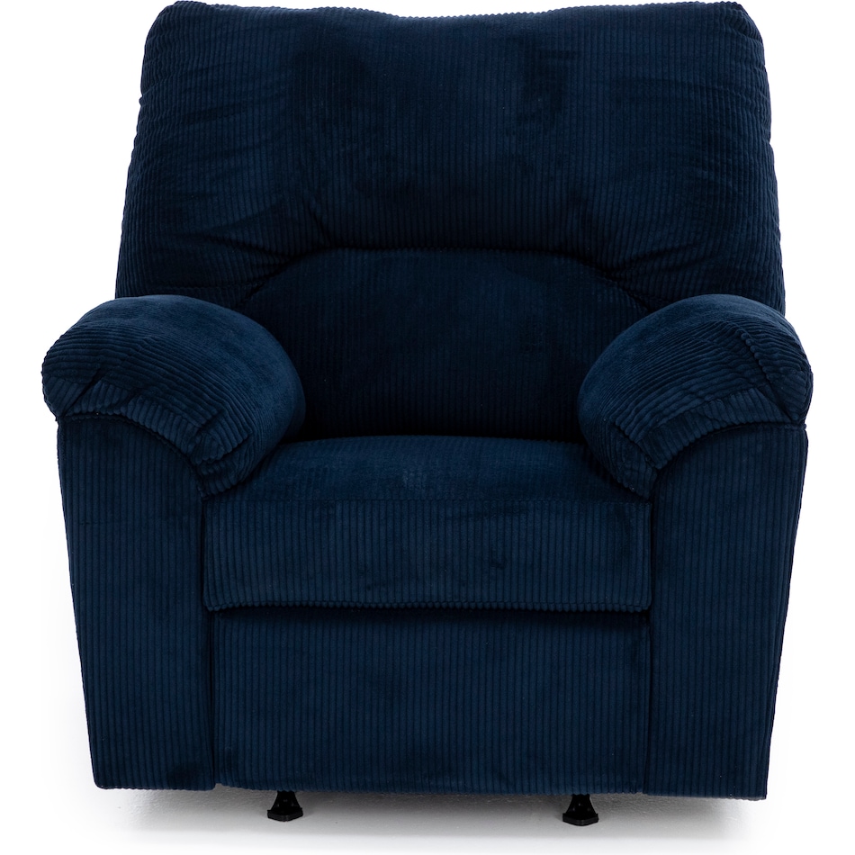 ashy black recliner   