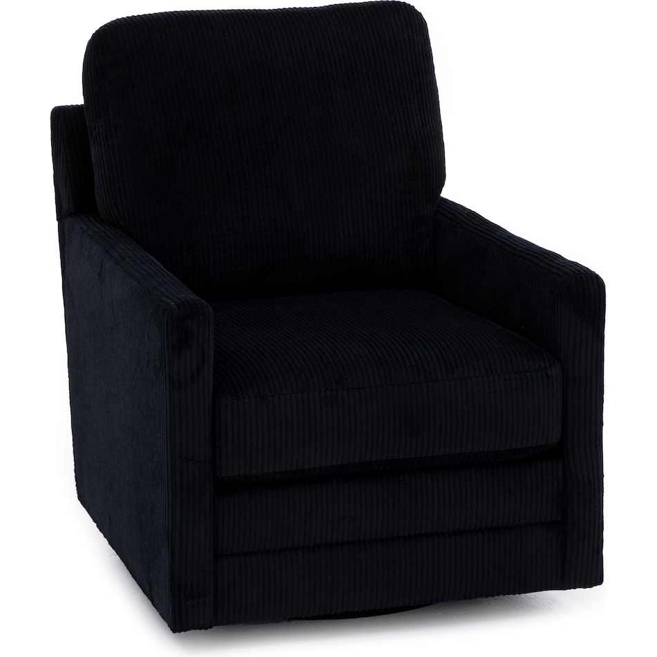 ashy black swivel chair   