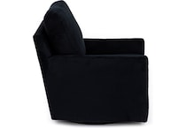 ashy black swivel chair   