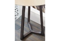 ashy black table lamp   