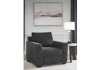 ashy black table lamp   