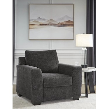 Clear Glass and Black Table Lamp 30.75"H