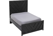ashy black twin bed package ptp  