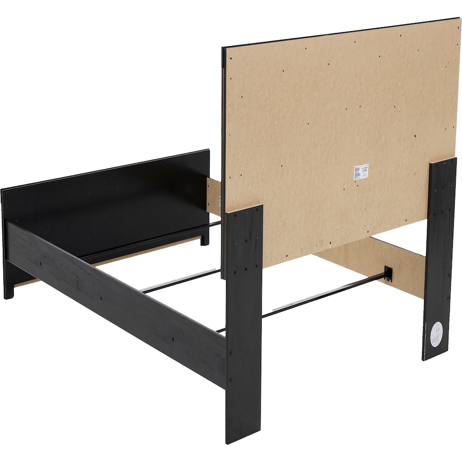 ashy black twin bed package ptp  
