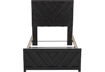 ashy black twin bed package ptp  