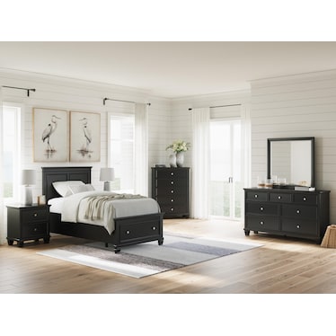Austin Twin Panel Storage Bed