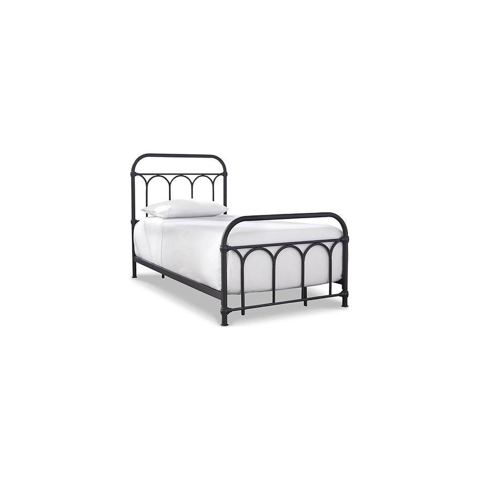 ashy black twin bed package   