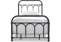 ashy black twin bed package   