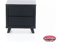 ashy black two drawer  image   